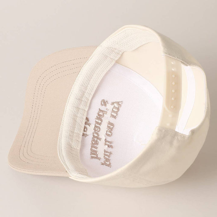 Put it on my husband's tab Embroidered Hat