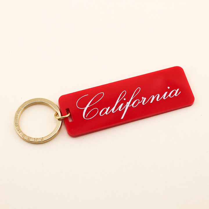 Lake Erie Keychain: Script Letters