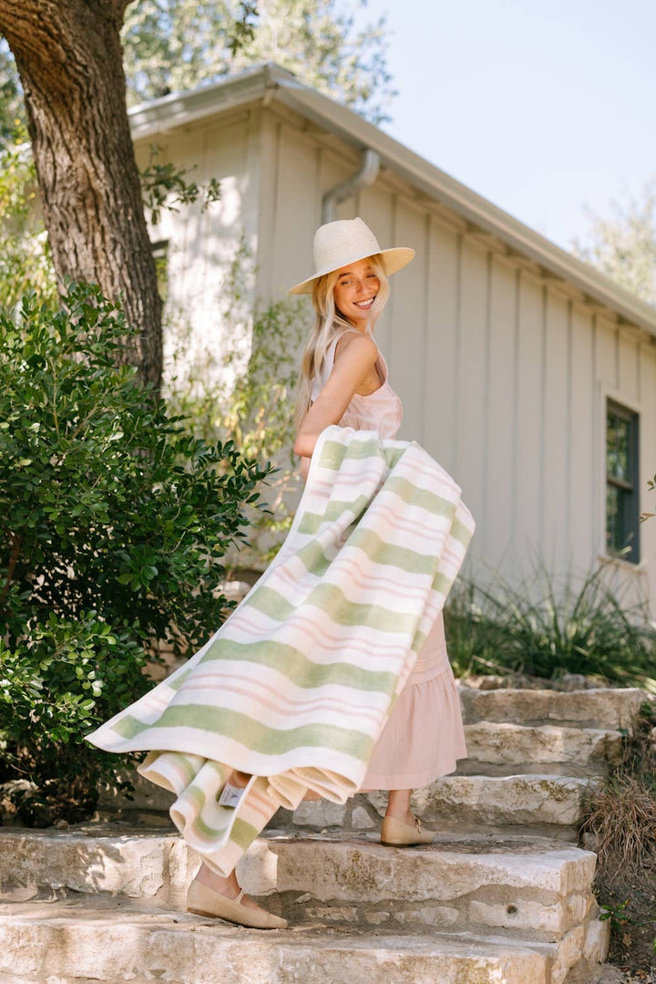 ChappyWrap - Watercolor Stripe Blanket