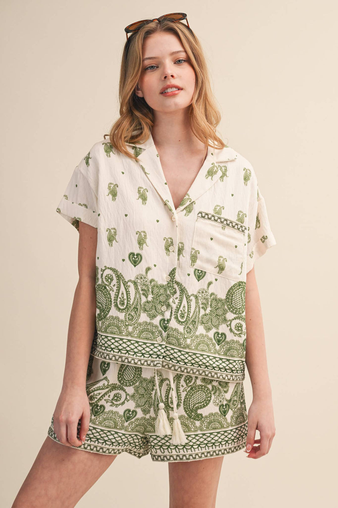 Charlie Paisley 2 Piece Set