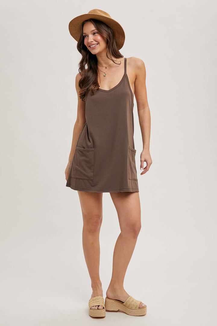 Palmer Knit Mini Dress with Shorts