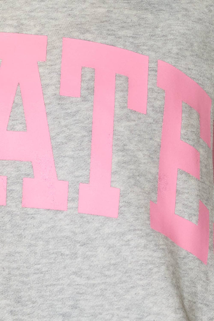 Pilates & Yoga Reversible Mockneck Sweatshirt - Pink
