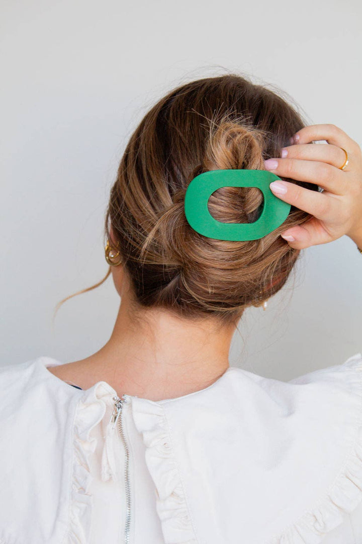 Oval Flat Large Clip