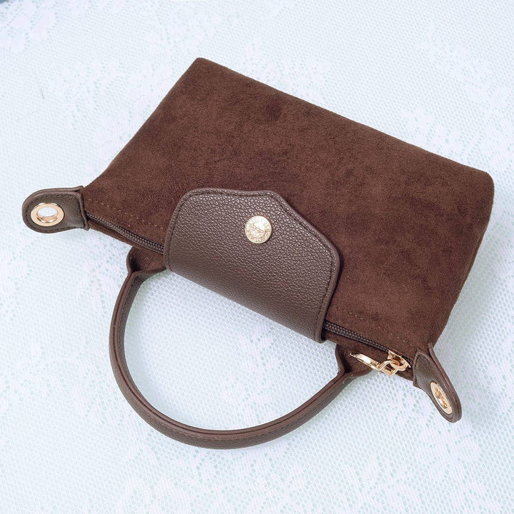 Sadie Suede Mini Crossbody Bag
