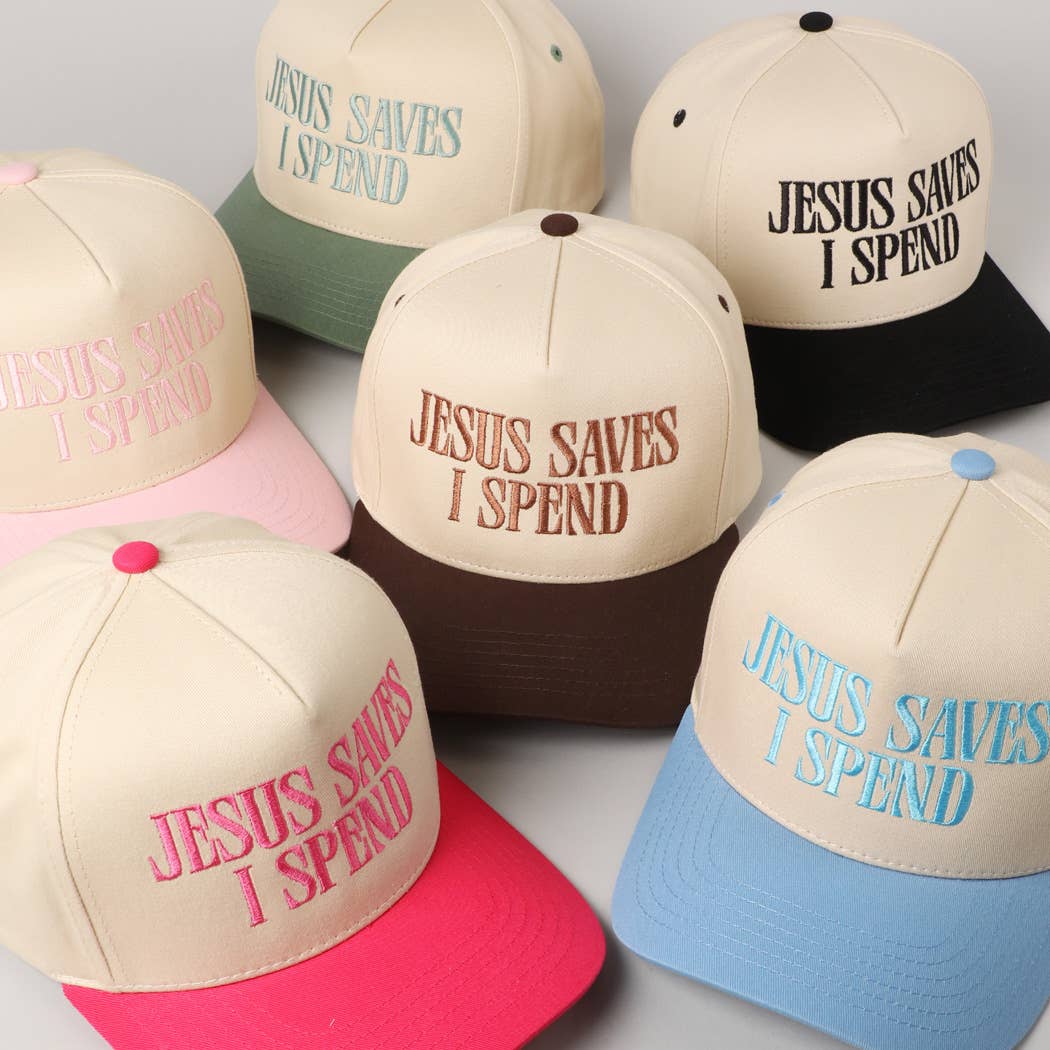 Jesus Saves, I Spend Hat