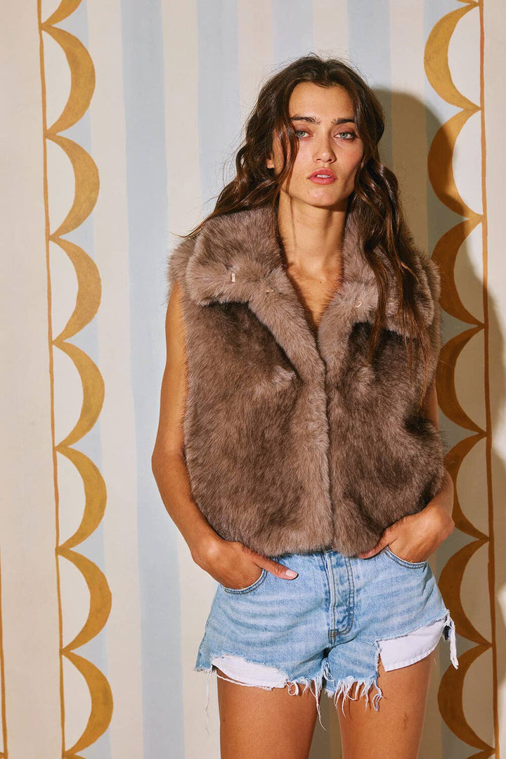 Faux Fur Vest