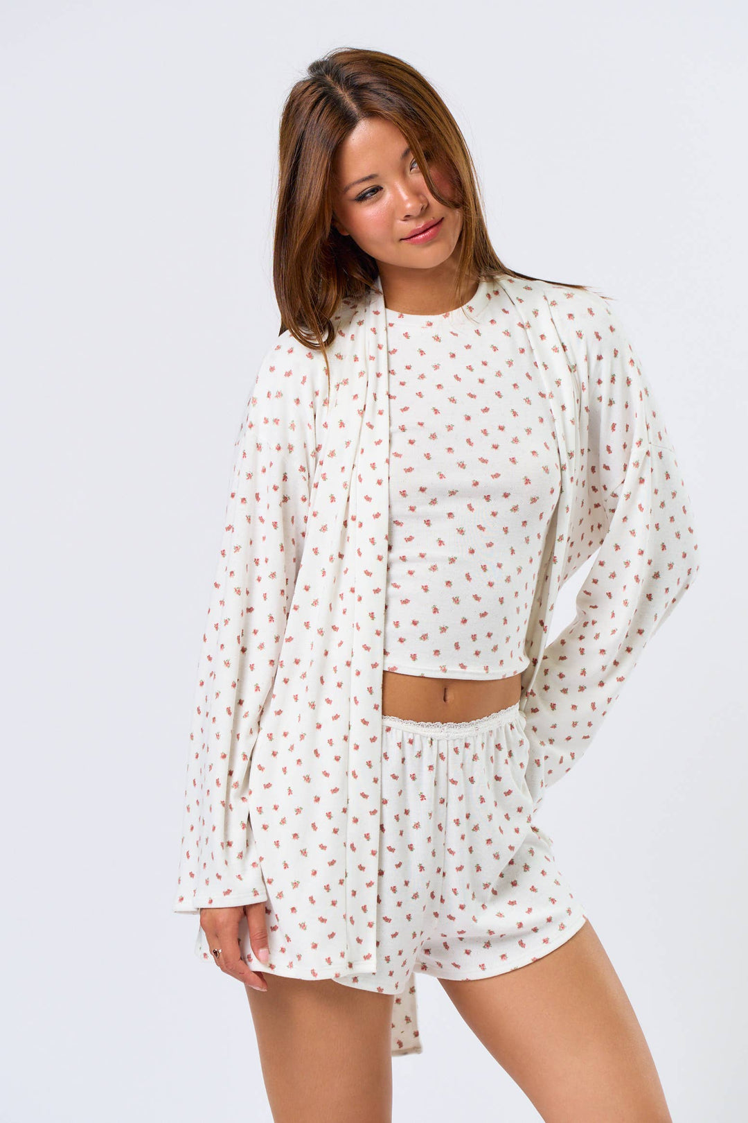 Primrose Pointelle Robe