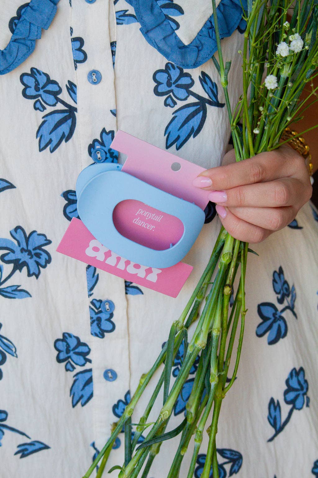 Oval Flat Large Clip