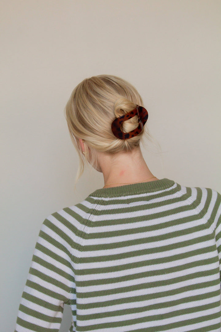 Oval Flat Large Clip