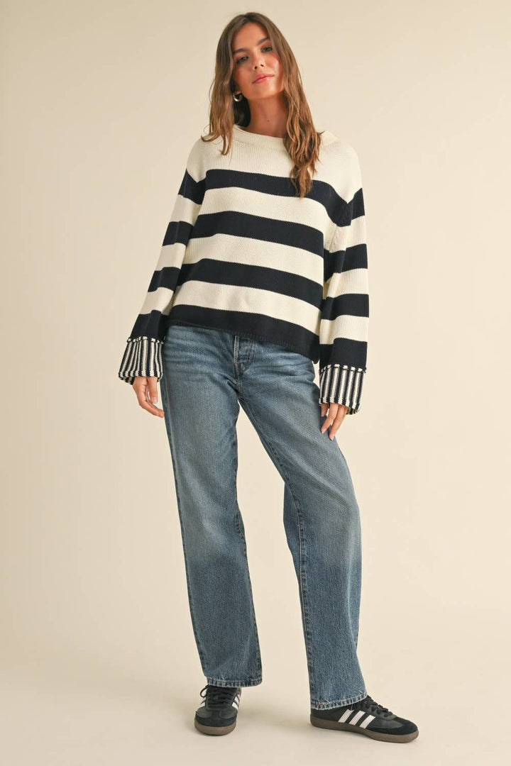 Penelope Stripe Sweater