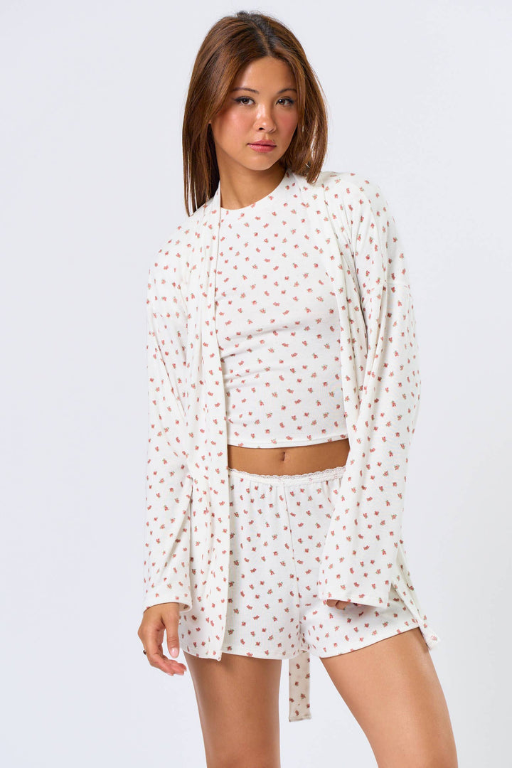 Primrose Pointelle Robe