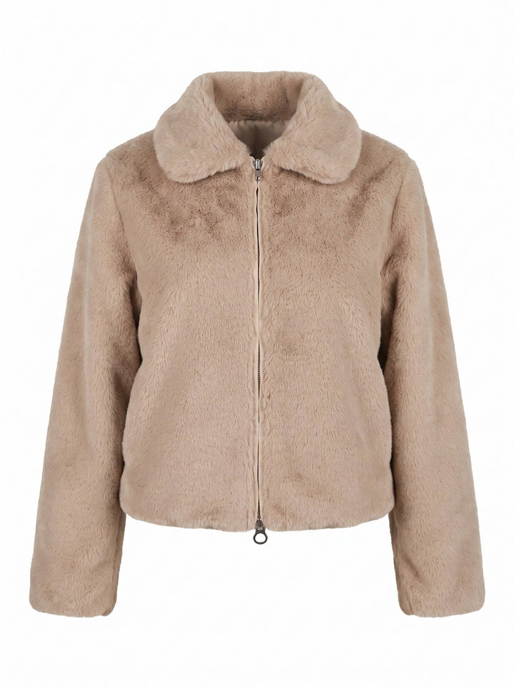 Foxy Faux Fur Jacket