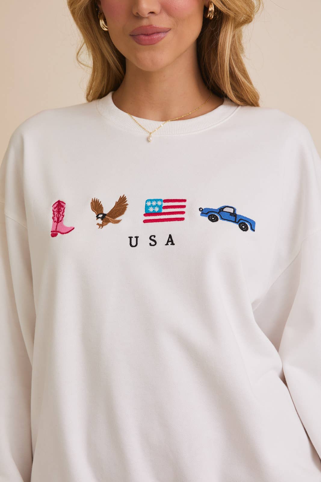 'Merica Oversize Sweatshirt