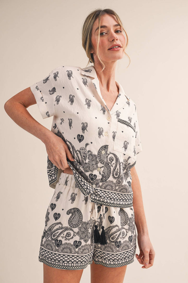 Charlie Paisley 2 Piece Set