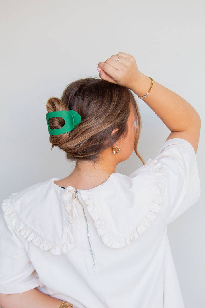 Oval Flat Large Clip