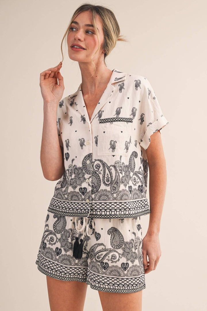 Charlie Paisley 2 Piece Set