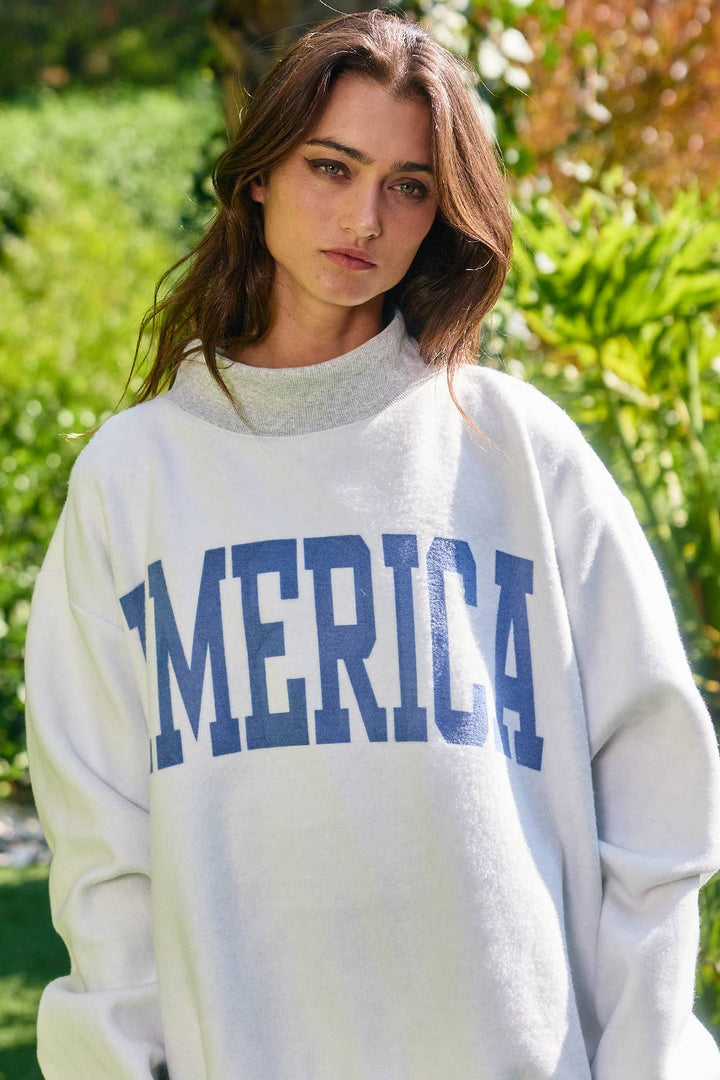 USA/America Reversible Sweatshirt