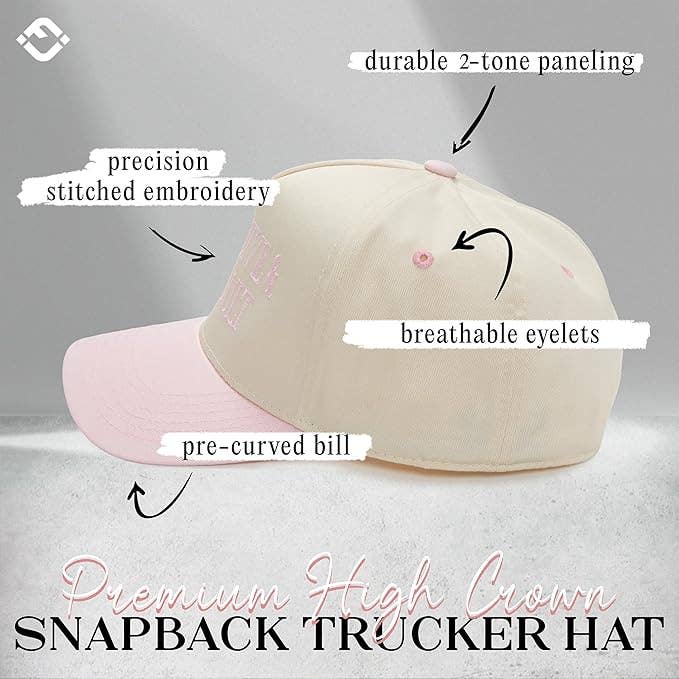 Expensive & Difficult Hat -  Pink/Beige