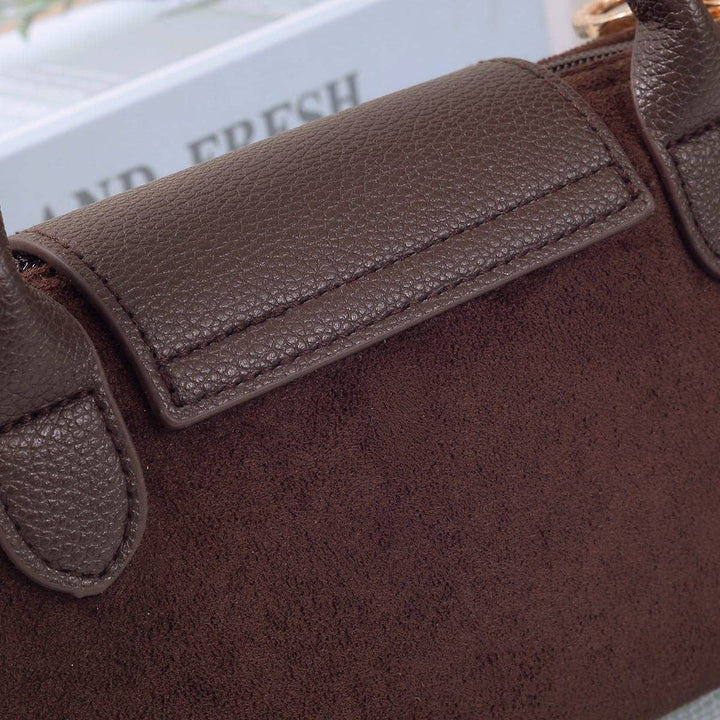 Sadie Suede Mini Crossbody Bag