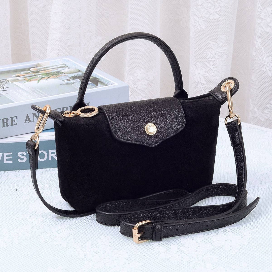Sadie Suede Mini Crossbody Bag