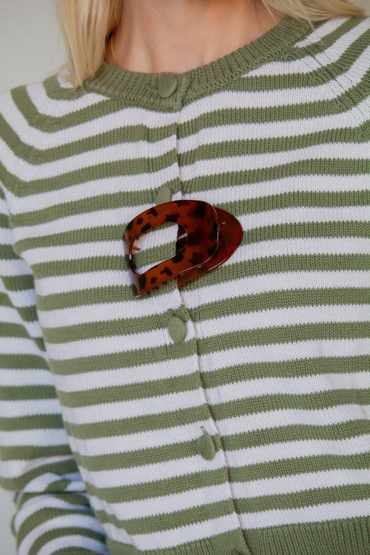 Oval Flat Large Clip