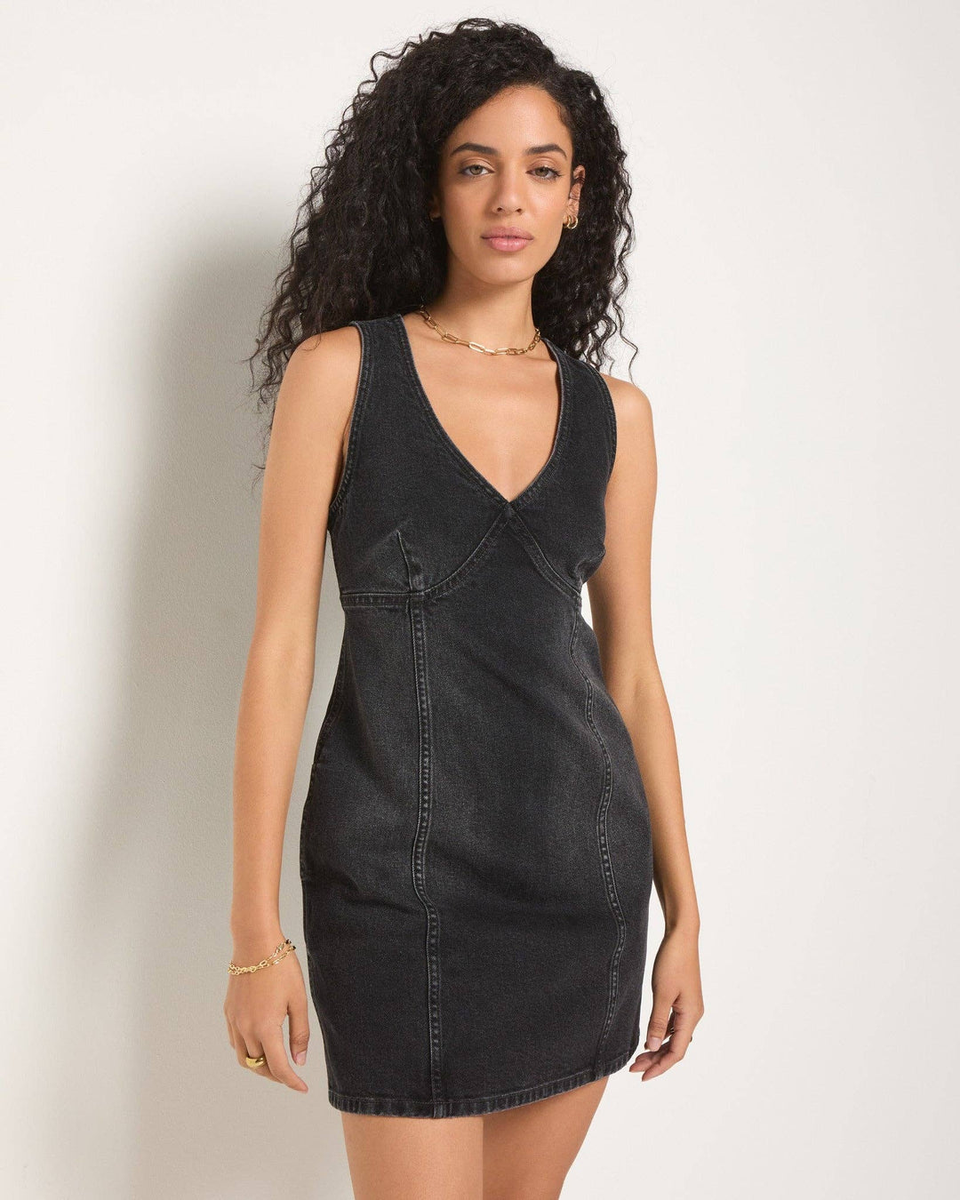 Ella Denim Dress Lakeside Blue