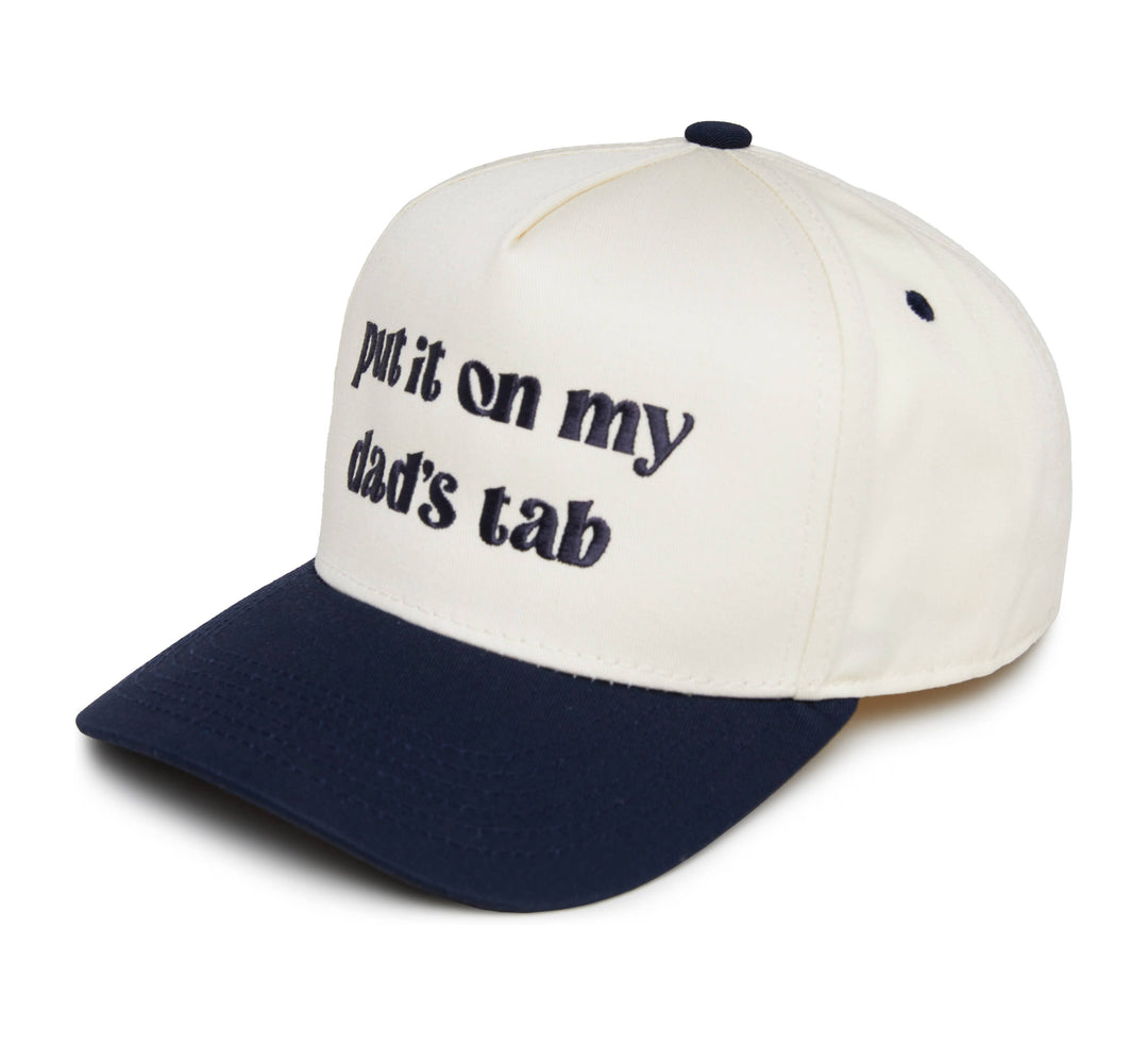 Put it on my Dad's Tab Navy Hat