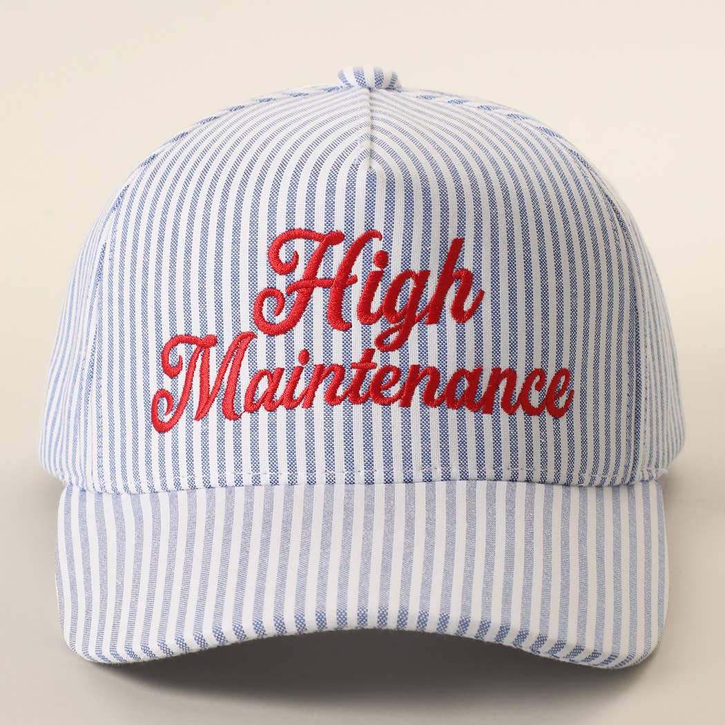 High Maintenance Embroidered Hat