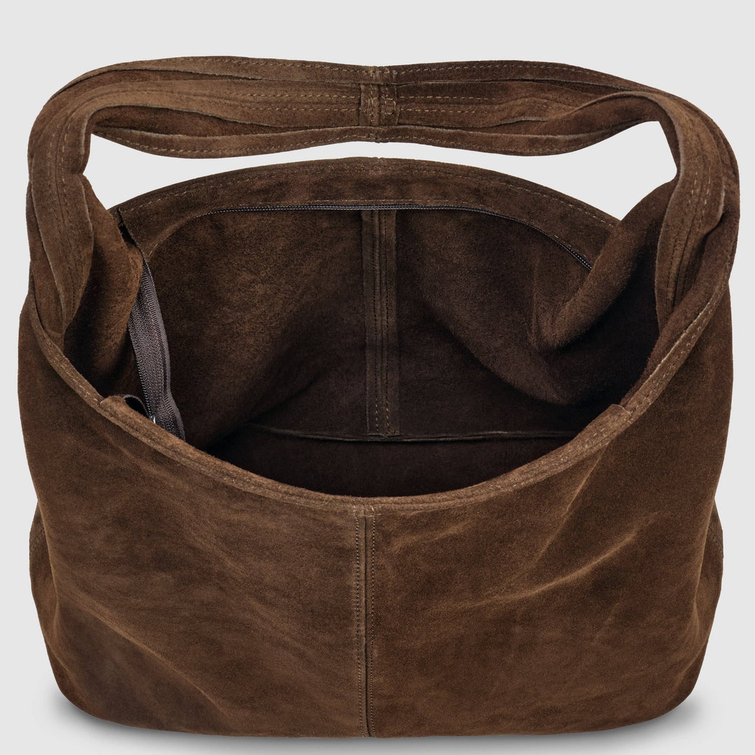 Violate Italian Genuine Suede Hobo