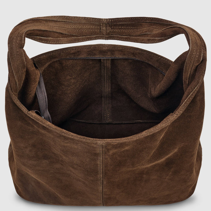 Violate Italian Genuine Suede Hobo