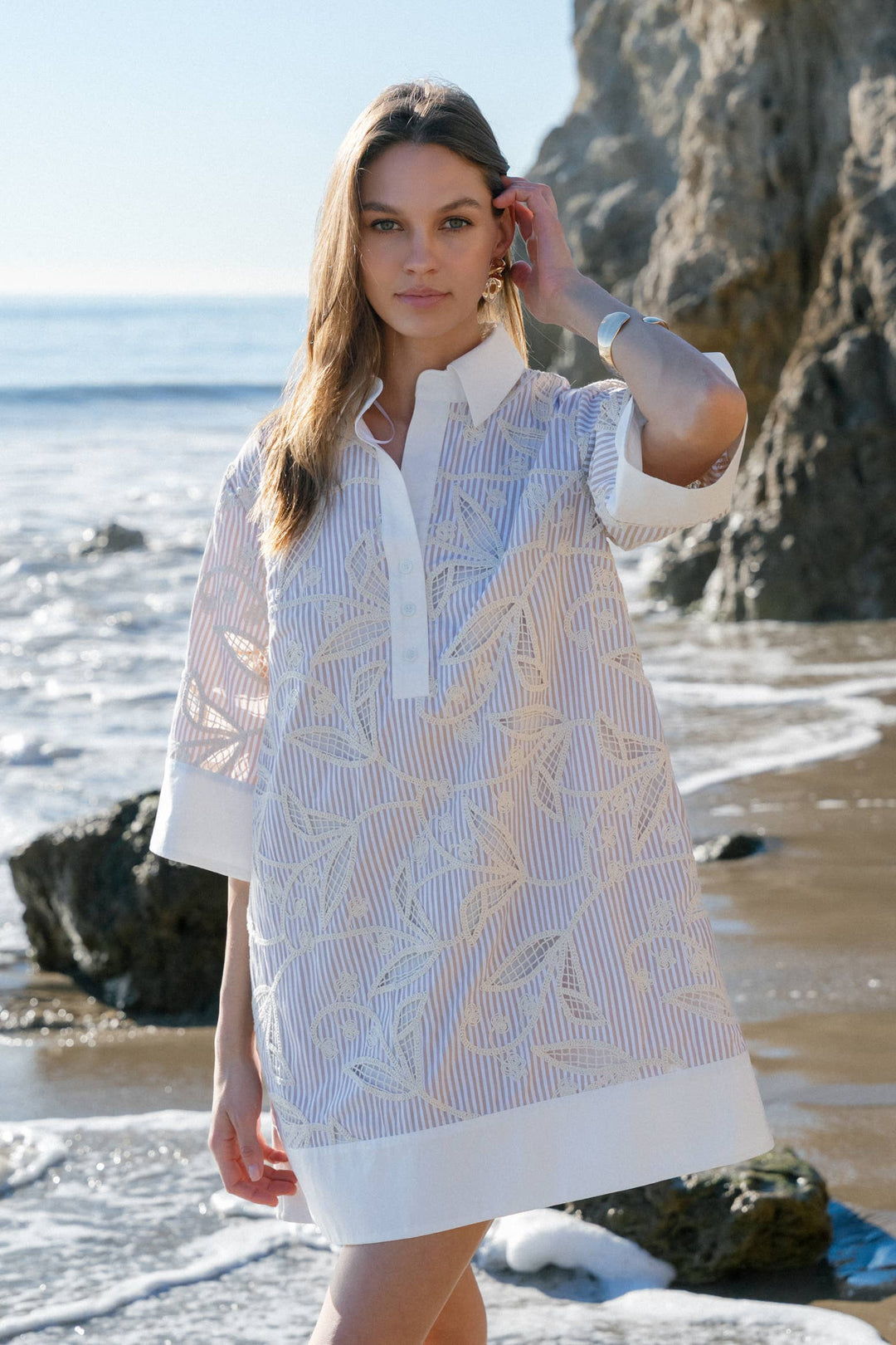Naples Embroidered Dress