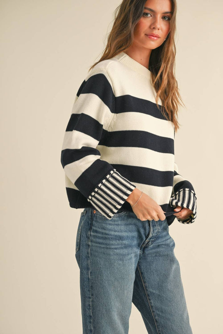 Penelope Stripe Sweater