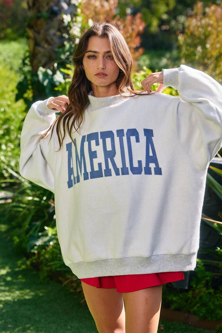 USA/America Reversible Sweatshirt