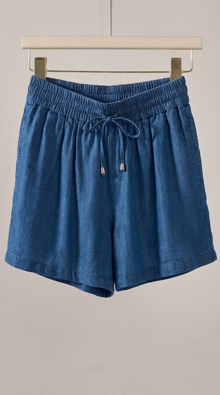 Buoy Chambray Drawstring Shorts