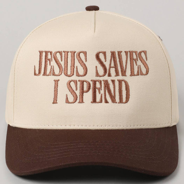 Jesus Saves, I Spend Hat