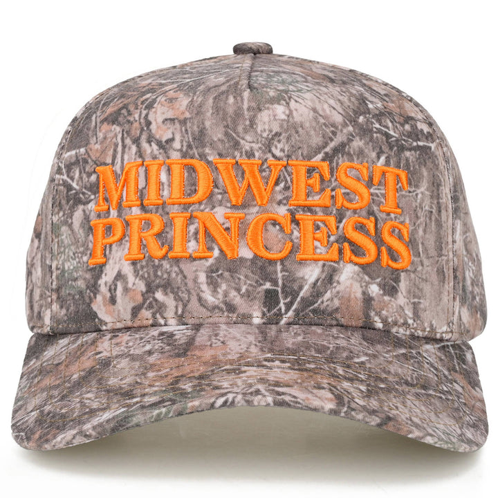 Midwest Princess Embroidered Camo Hat