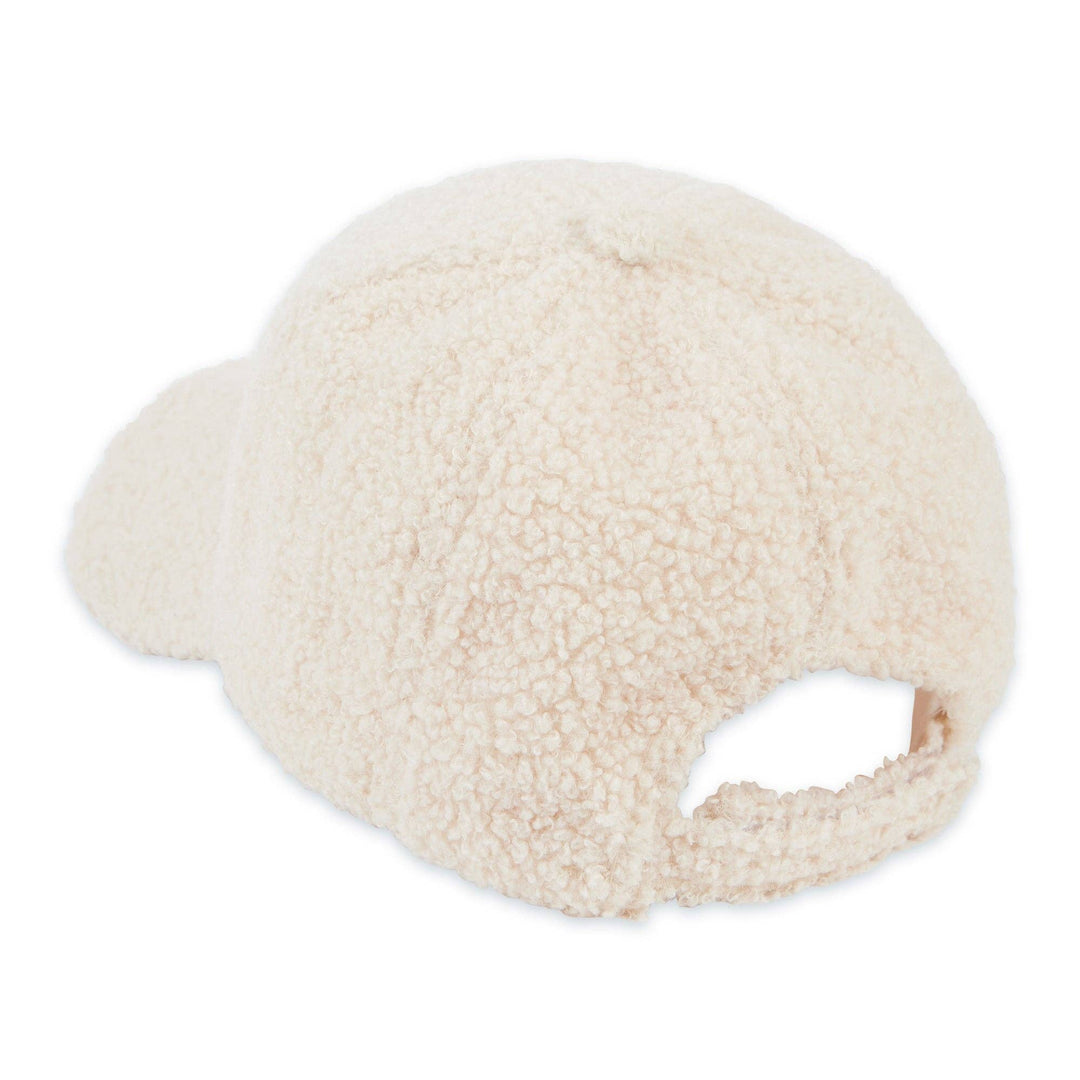 Fleece Ball Cap - Off White