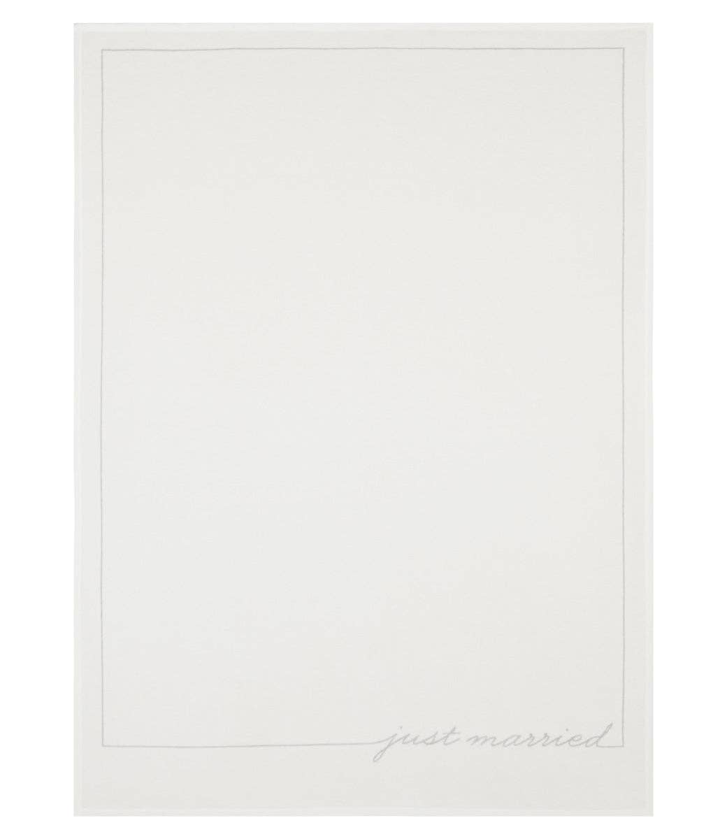 ChappyWrap Just Married Blanket