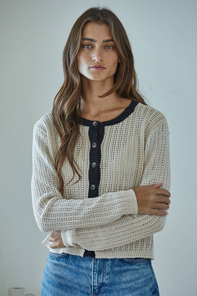 Marcy Cotton Cardigan
