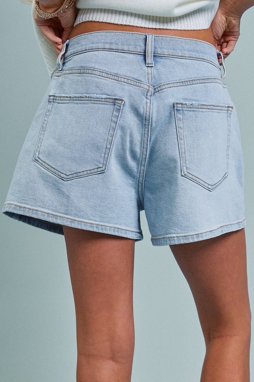 Francis Relaxed Denim Shorts