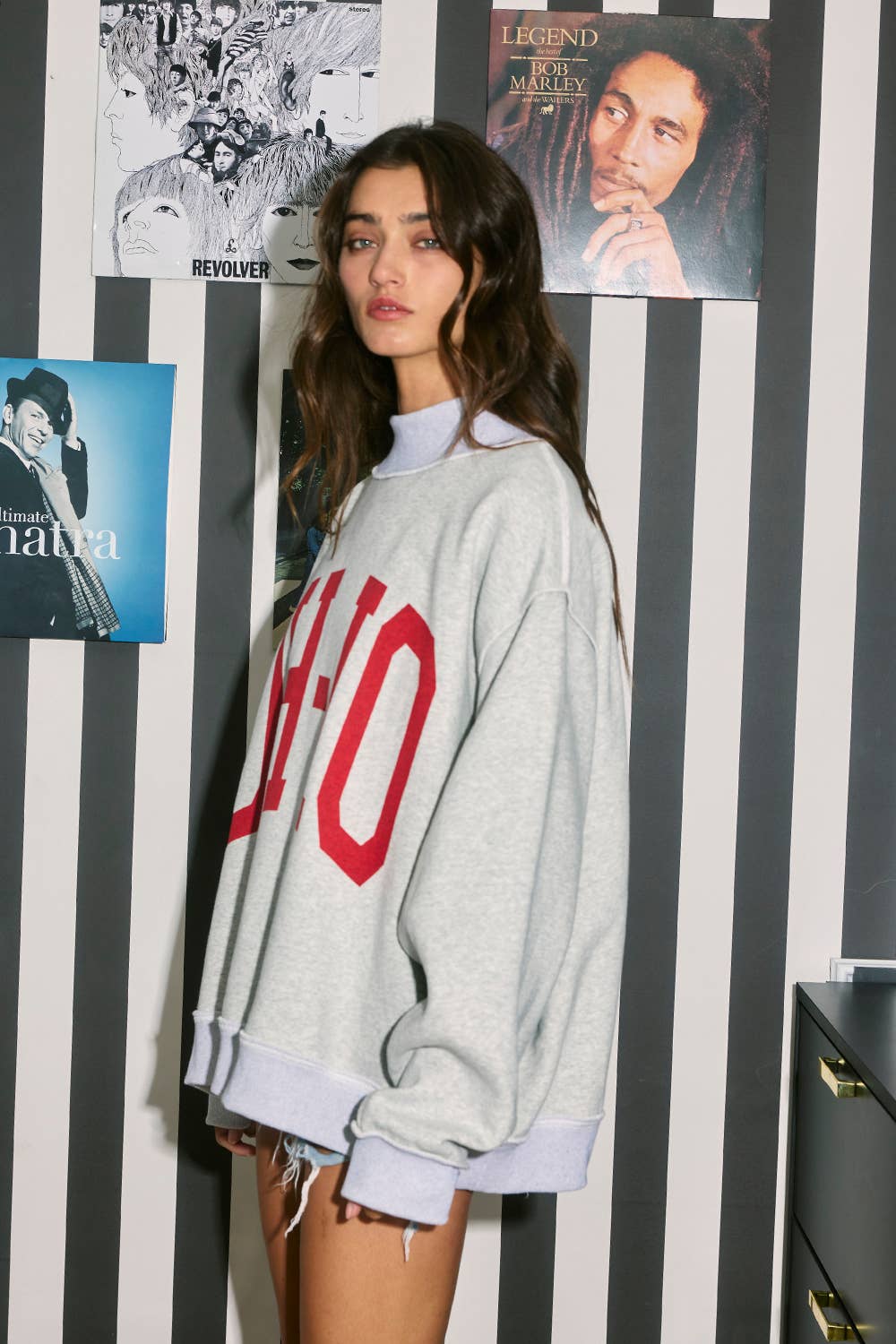 OH - IO Reversible Mockneck Sweatshirt