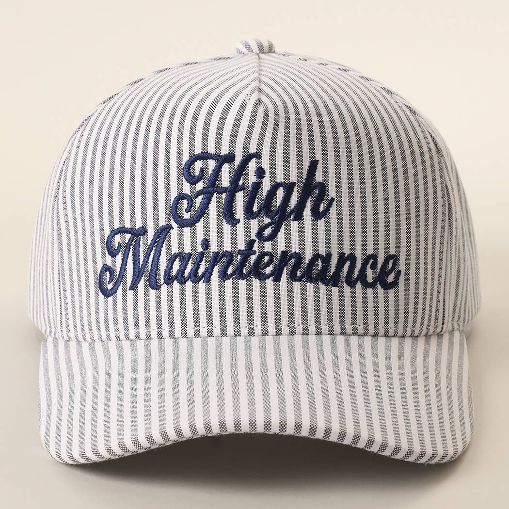 High Maintenance Embroidered Hat