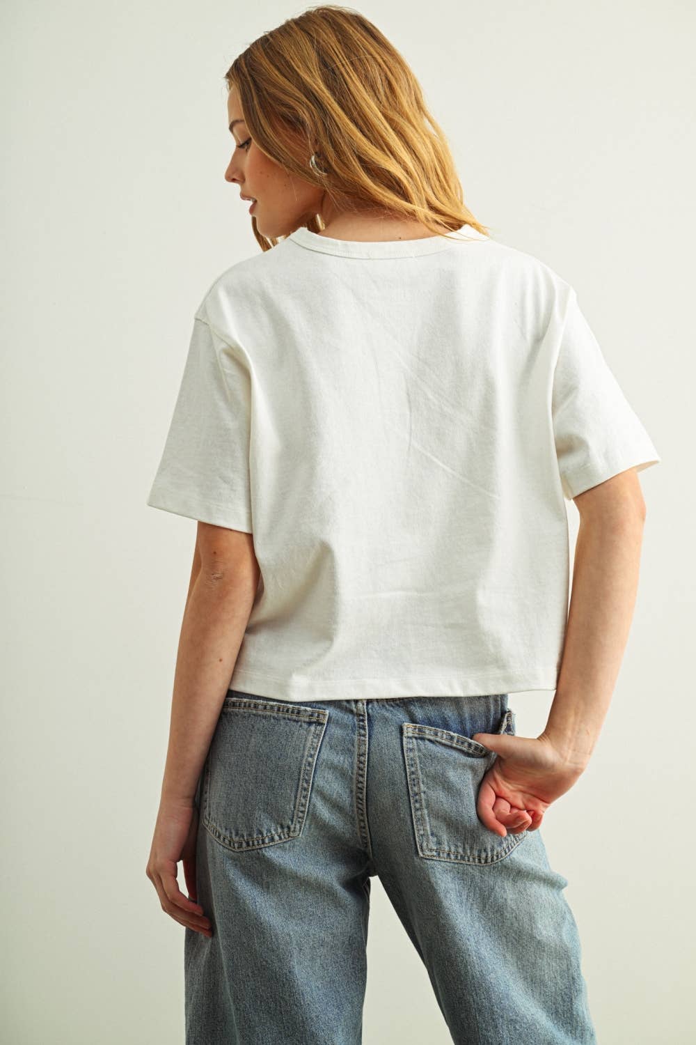 Corrine Linen Tee