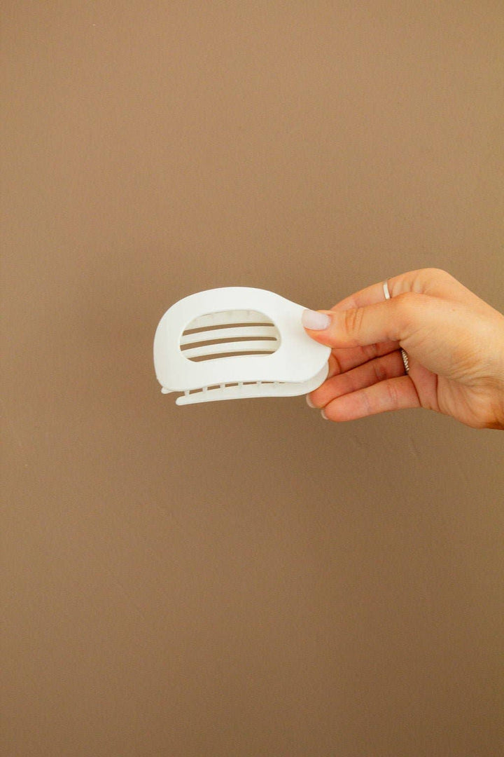 Oval Flat Large Clip