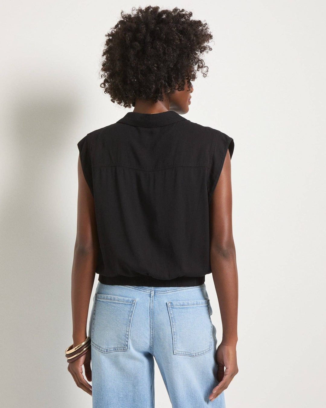 Sunrise Top - Washed Black