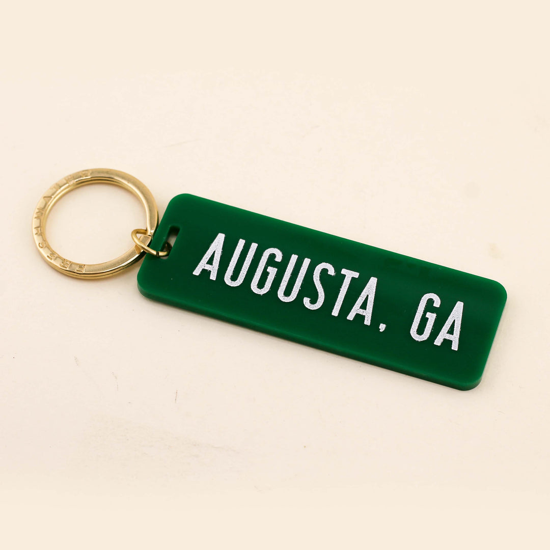 Lake Erie Keychain: Script Letters