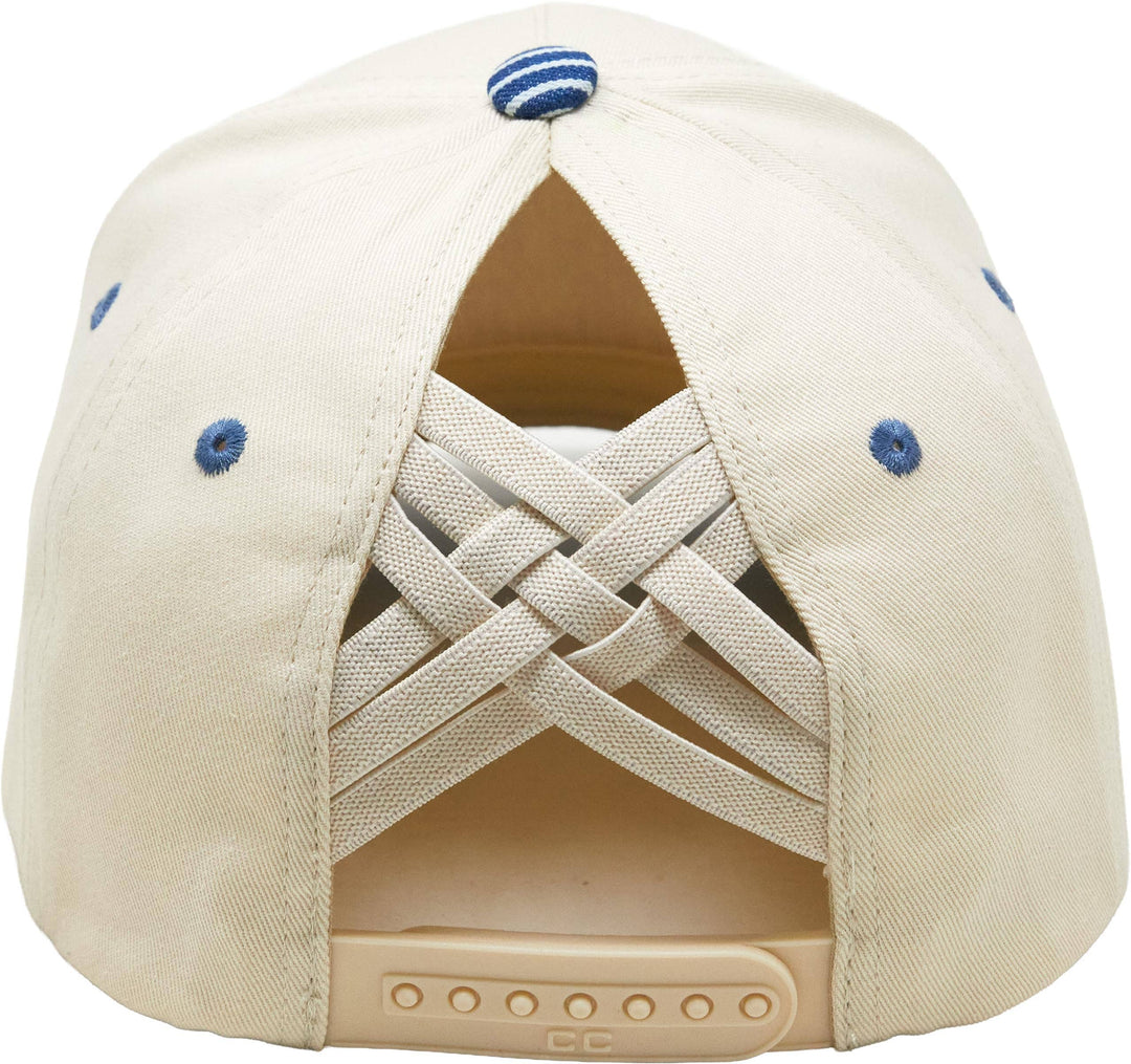 I'm Nicer When I'm Tan - Blue Pinstripe Hat