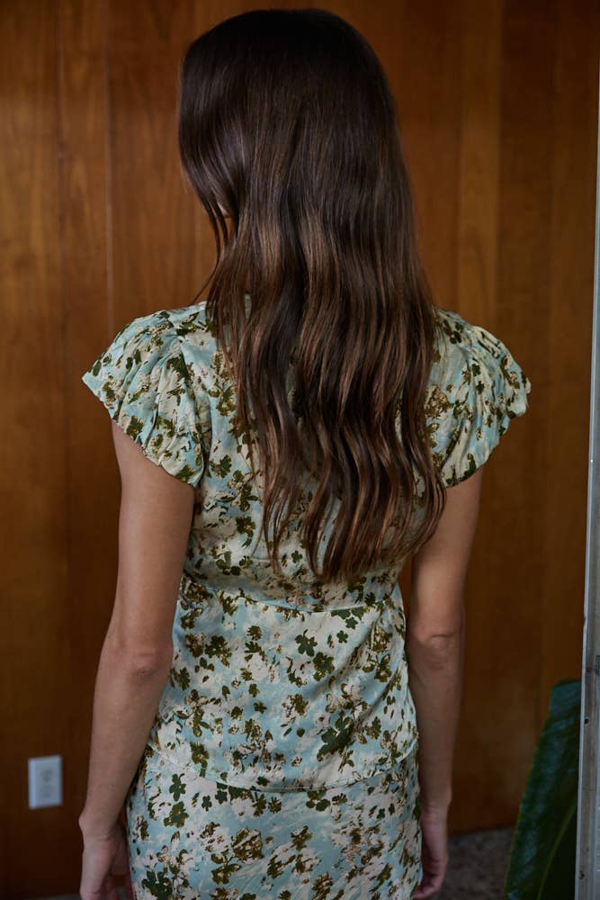 Potter V-Neck Floral Top