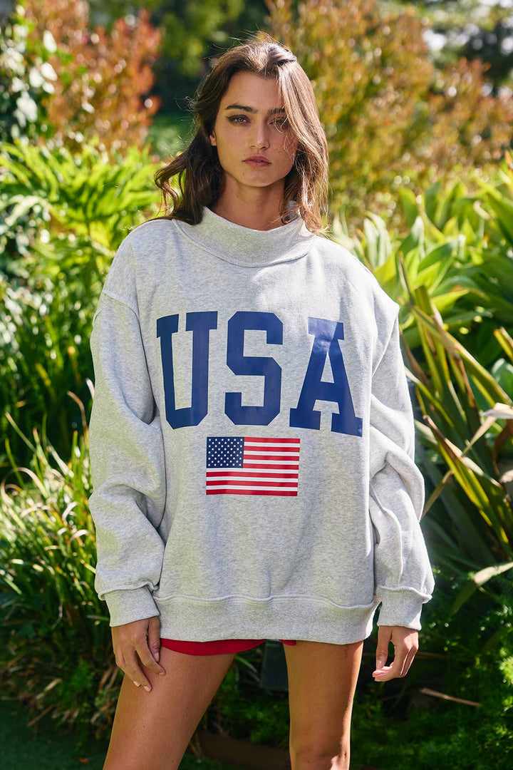 USA/America Reversible Sweatshirt