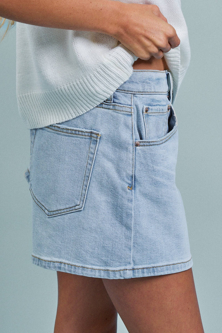 Francis Relaxed Denim Shorts